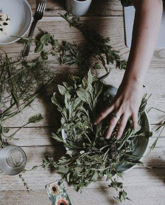 Herbal Bar at the Sanctuary