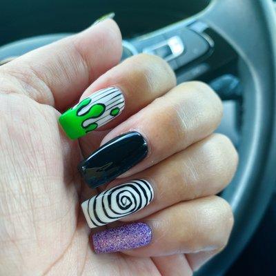 Halloween nails