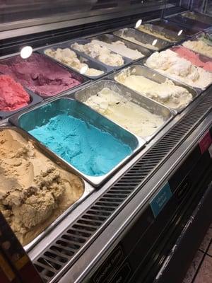 Yummy yummy ice cream flavors!