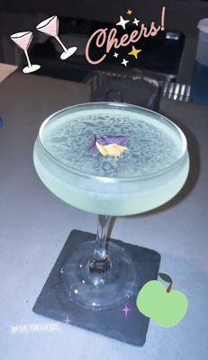 Apple Martini lady by Charlie