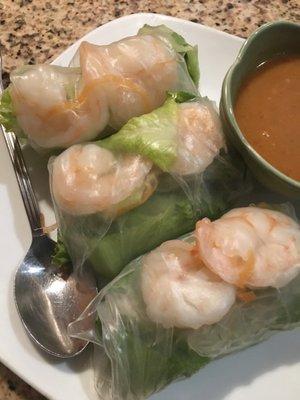 Shrimp spring roll