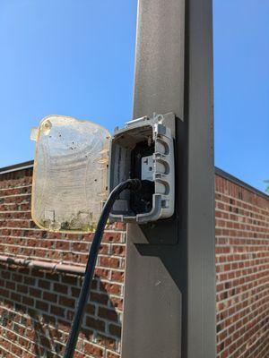 Open charger at Sheetz, Ravenna