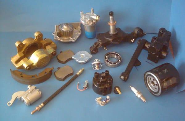 We will use your own car parts.  New or used.