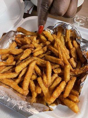 Lemon pepper fries Oh my GOD! 5/5