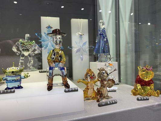 Disney & PIXAR crystal figurines