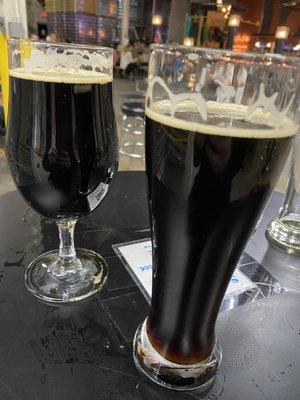 Strongman (left) and Black Pils (right)