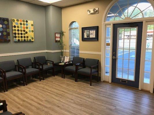 East Cobb Foot & Ankle Care waiting room.