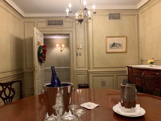 Wonderful private meeting rooms