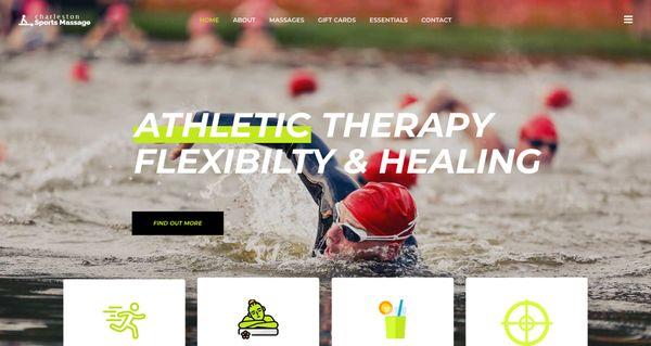 See the site in action:   https://charlestonsportsmassage.com