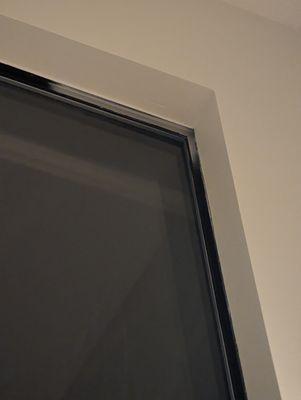 Paint in window frame