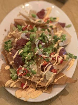 Ahi Poke Nachos*