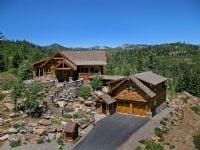 Glacier Luxury Lodge with 360 views of the sierras.   Luxury Custom Timber-frame home - stunning