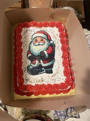 Santa cake