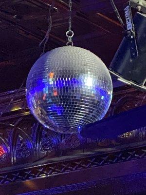 A dusty disco ball.