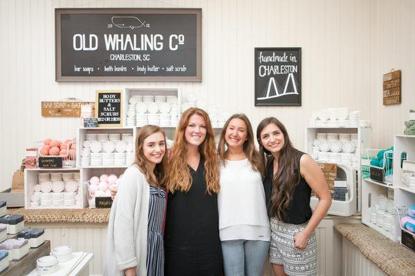 A photo of some of the gals that make up our awesome retail crew!