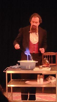 ISC Studio - "A Christmas Carol With Charles Dickens" Flaming Punch (12/23/22): @IndyShakes #ShakespeareSetFree #AtwaterVillage #Theatre