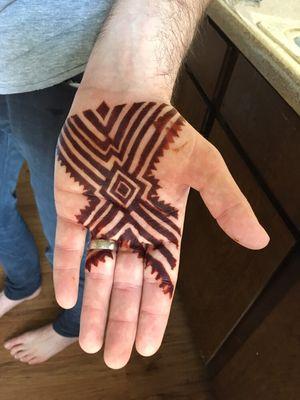 Here's an amazing 48 hour stain from all natural henna