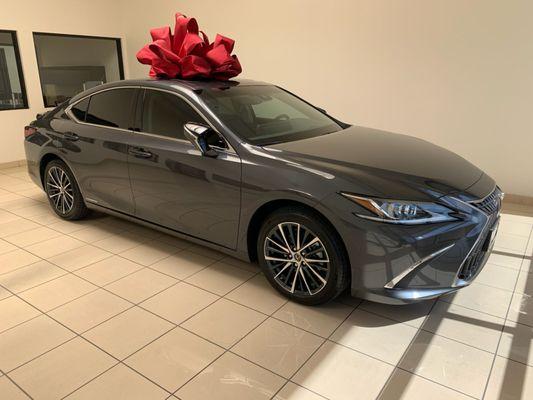 2022 Lexus ES 300h. We love this car. But the Motor City Buying experience really puts it over the top.