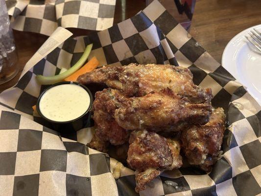 Parmesan garlic wings