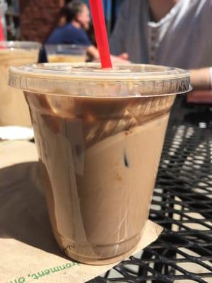 Iced cafe mocha