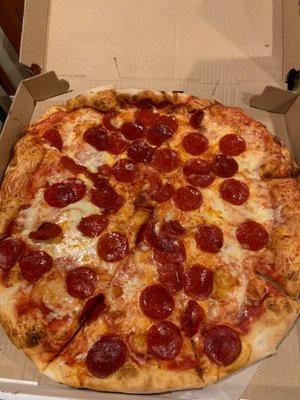 Pepperoni pizza