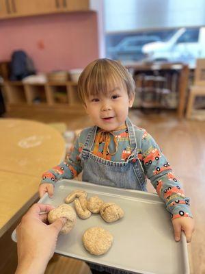 Baking with the 3's!