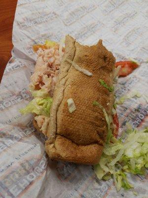 How not to make a sub. If you want a sub that falls apart as you eat it then Firehouse is for you. Epic fail