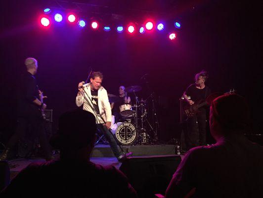 Drum Instructor Andrew Sole performing with legendary UK punk band Conflict on the June 2016 southwest US tour.