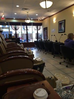 View from my pedicure chair ;-)