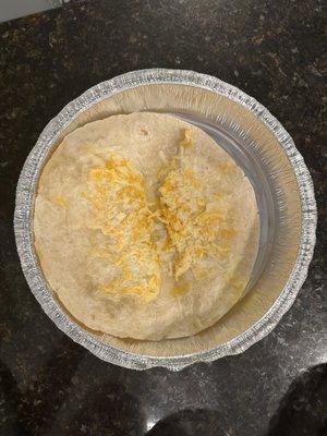 Cheese Quesadilla...