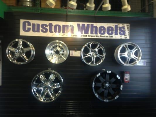 We do wheel packages!