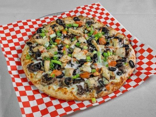 Jack's Garlic Chicken Pizza