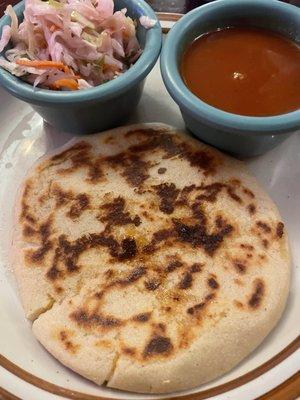 Pupusas Cheese and Pork