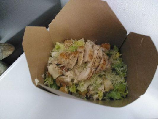 Chicken Ceasar Salad $8.