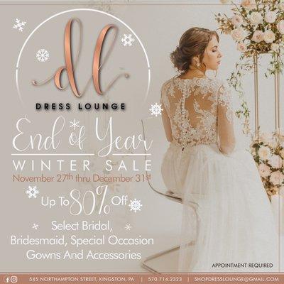 End of Year Winter Sale - Happening NOW!