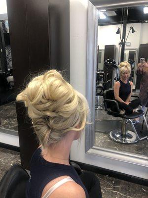 Formal updo