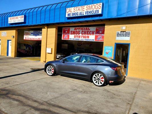 Model 3 in for Vin Verification and Registration.