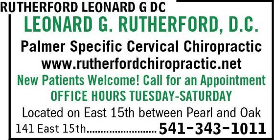 Rutherford, Leonard G DC