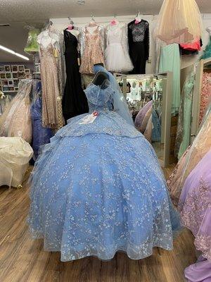 Quinceañera Dress. Baby blue