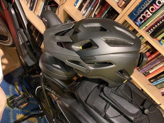 New bike helmet,