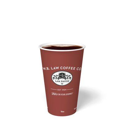 Our newest version of our hot paper coffee cups rebranded!!