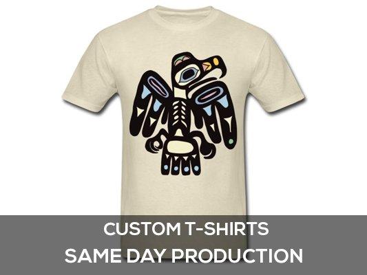 Custom T-shirts Same Day Production