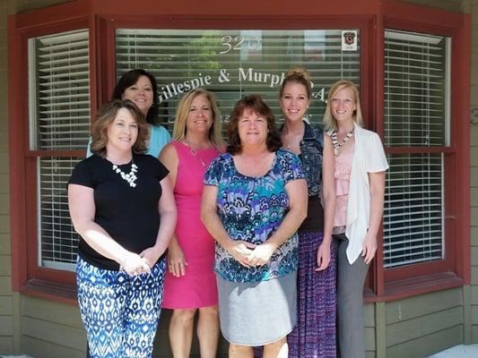 Gillespie & Murphy, P.A. staff in our New Bern, NC location