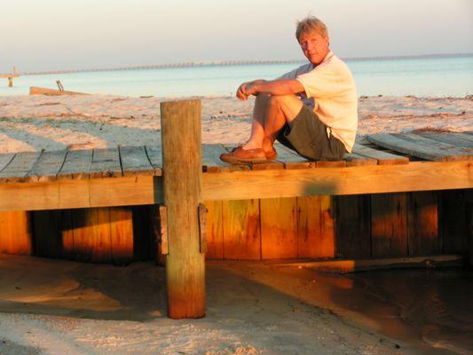 'mayor of sander's beach -
 PENSACOLA'S ORIGINAL BEACH!