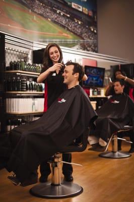 We offer a fun, exciting and unique barbershop-style experience designed to be "my kind of place" for men and boys.