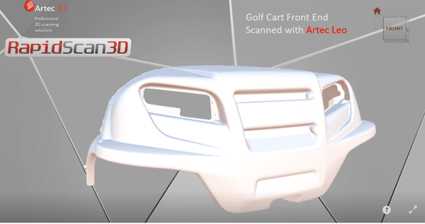 3D Scanning Golf Carts