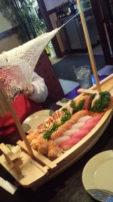 Deluxe Sushi Boat