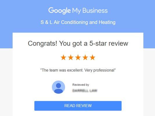 S & L Air Conditioning and Heating