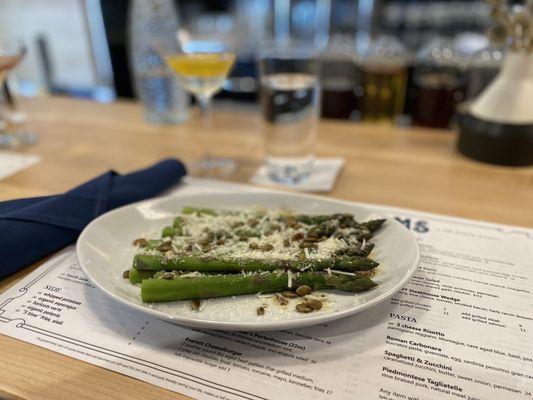 Asparagus appetizer