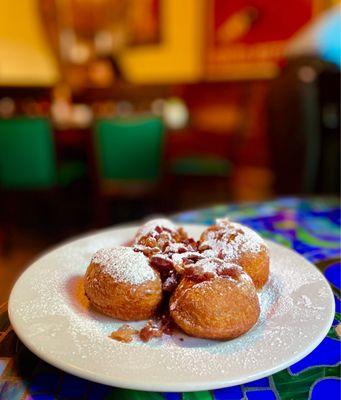 Maple Bacon Beignets